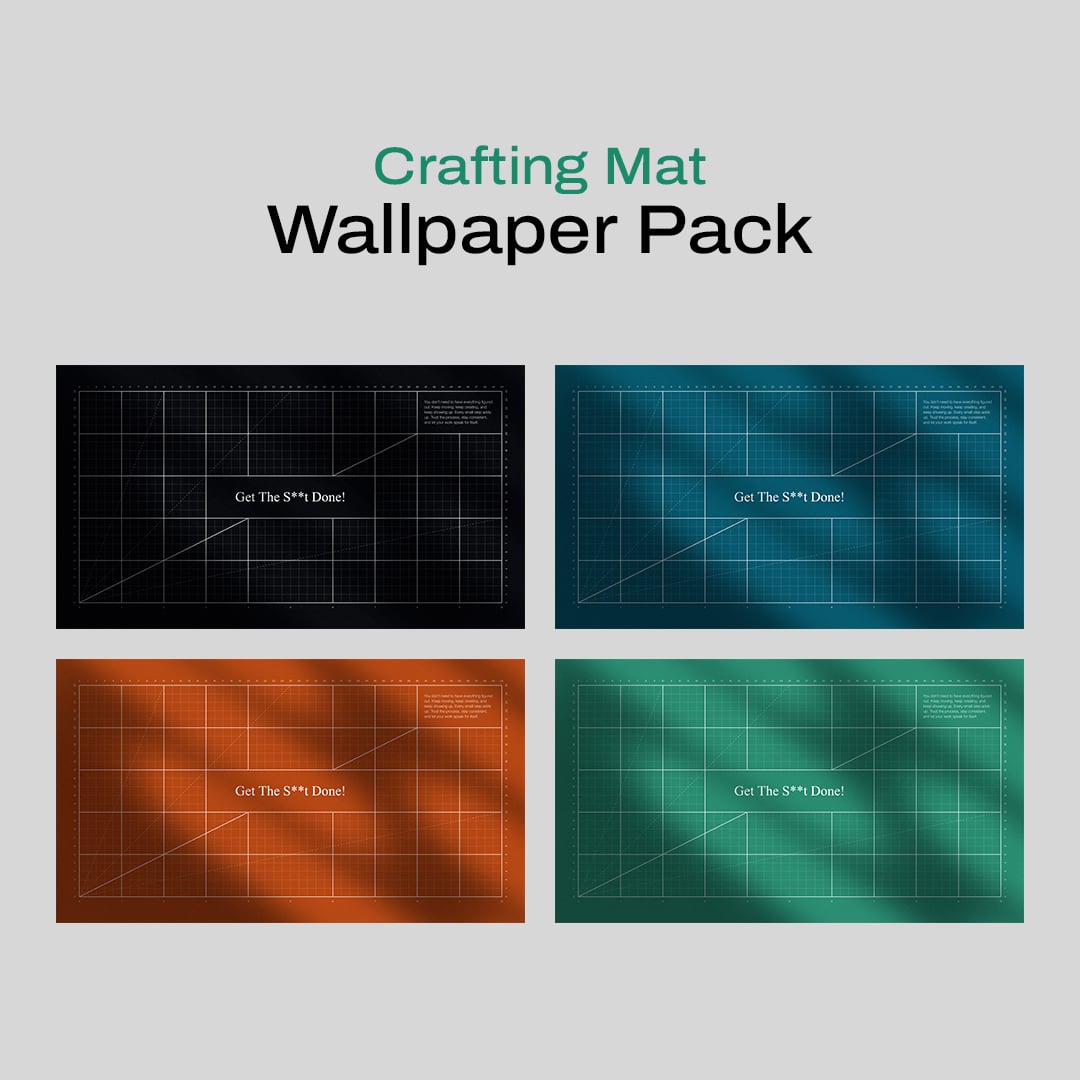 Crafting Mat Wallpaper Pack