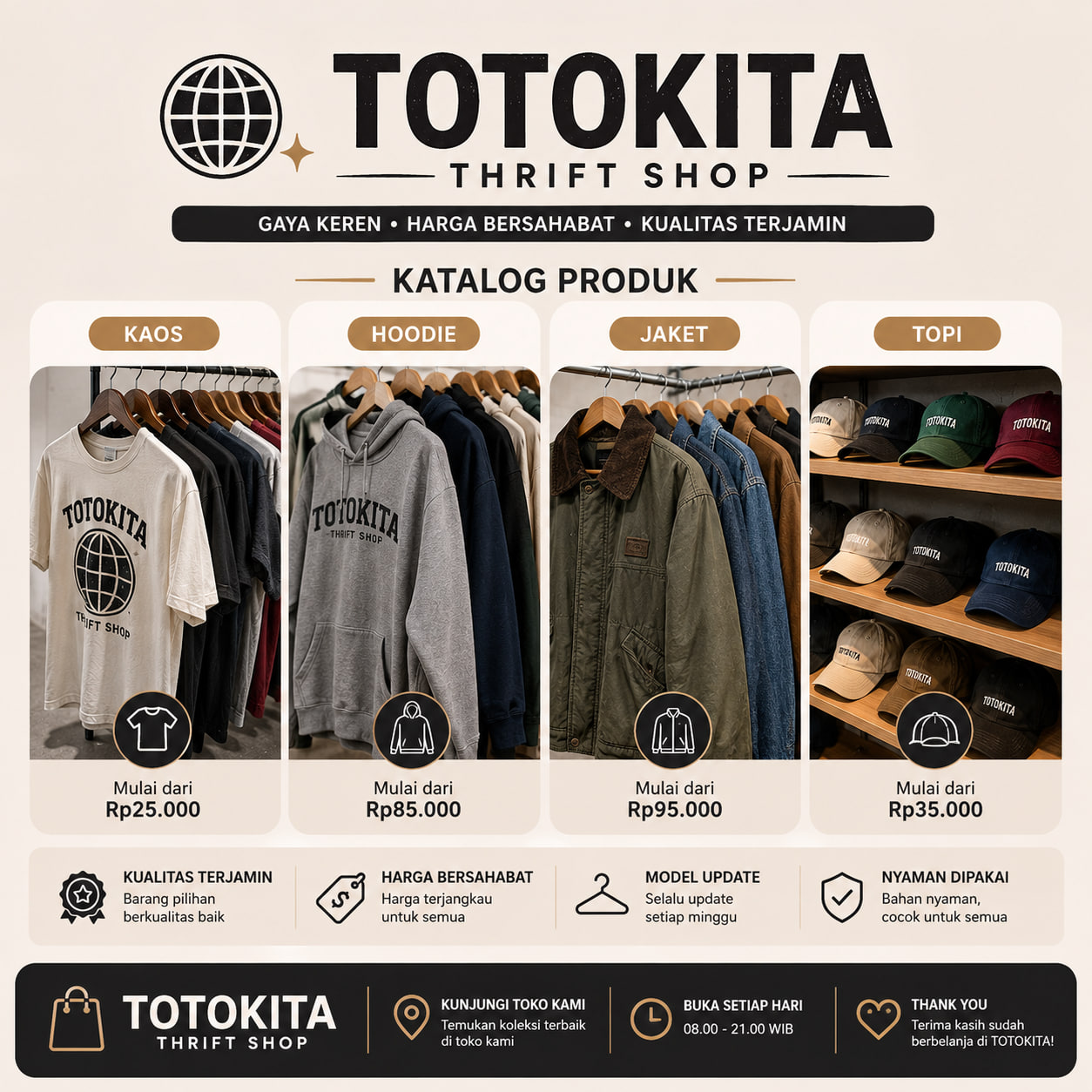 STOK TERBATAS TOTOKITA
